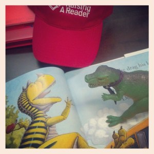 T-Jag paid a visit to one of our nonprofit clients, Raising A Reader, back in October.