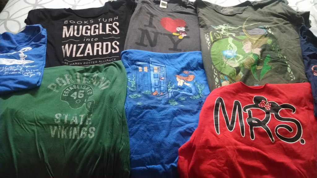 What t-shirts are you wearing?