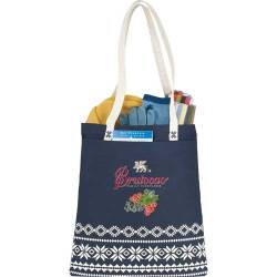 fair isle tote
