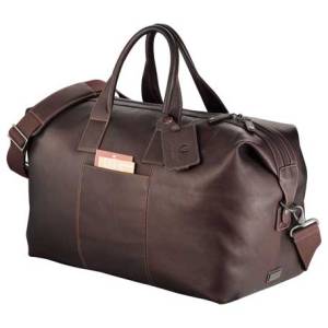 kenneth cole leather duffel