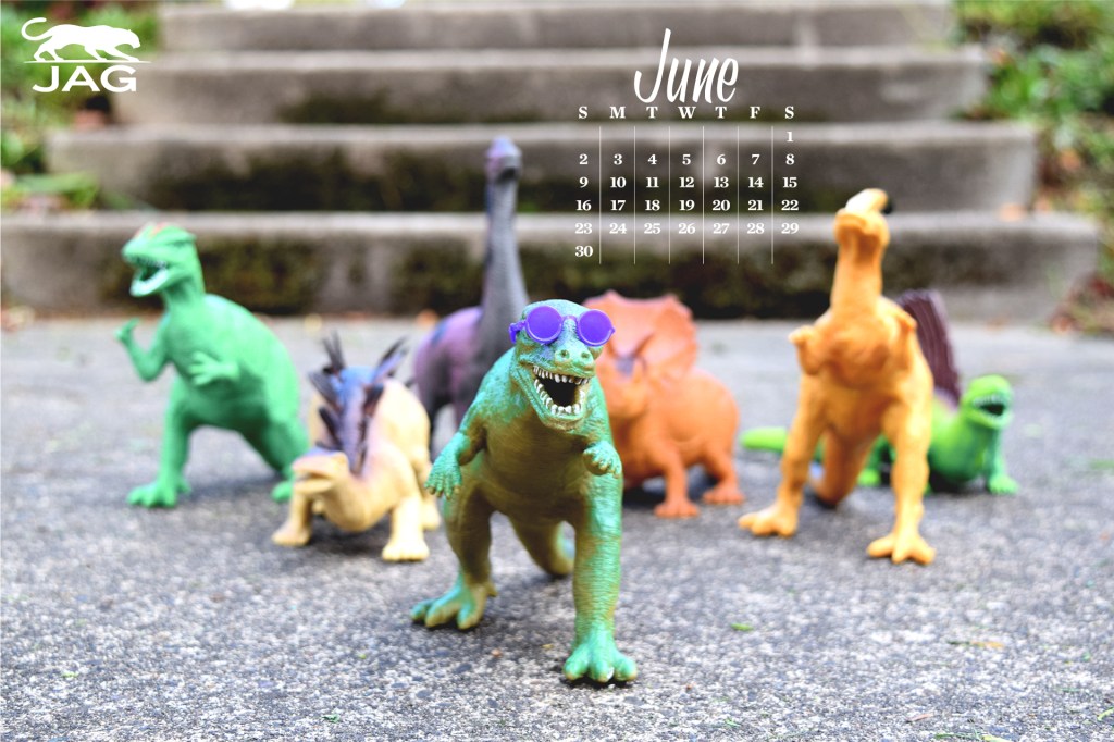 2019 T-Jag Desktop Wallpaper&nbsp;Calendar